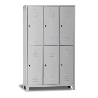 Altı Kişilik Metal Soyunma Dolabı