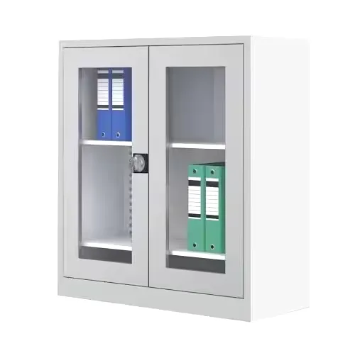 Cam Kapaklı Metal Ofis Dosya Dolabı