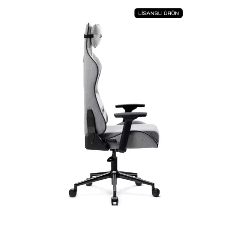 FanChair Beşiktaş Goal Oyuncu Koltuğu - Gri Yan