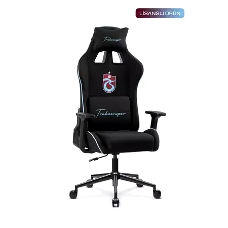 FanChair Trabzonspor Goal Oyuncu Koltuğu - Siyah Çapraz